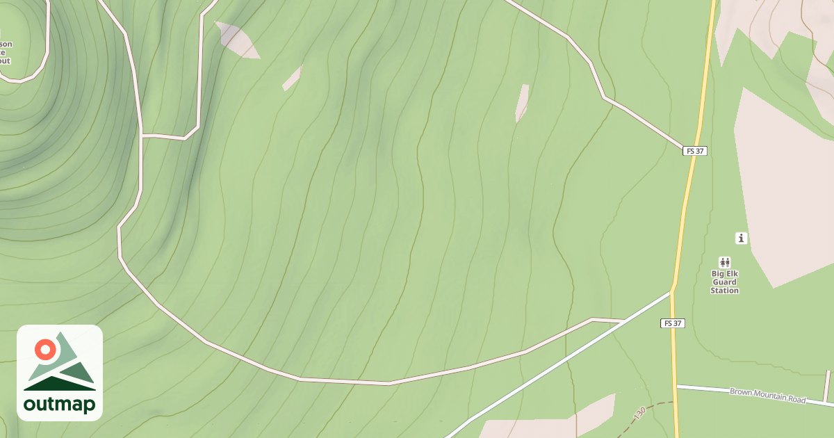 Map of Robinson Butte Loop Snomo