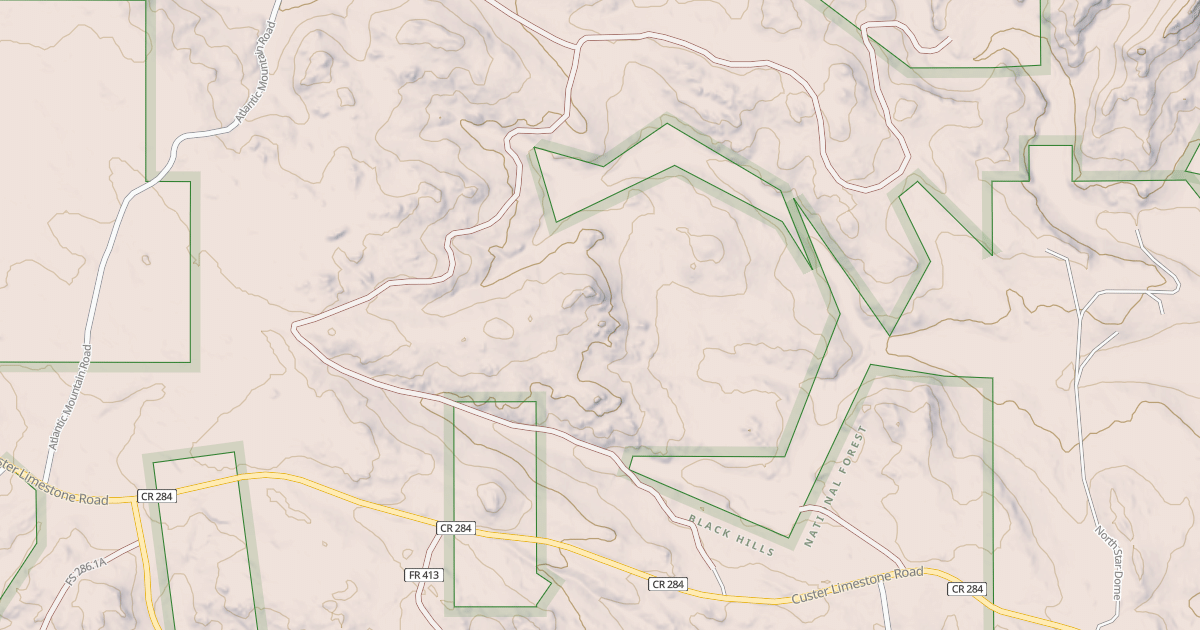 Map preview of CUSTER LIMESTONE BR 1E