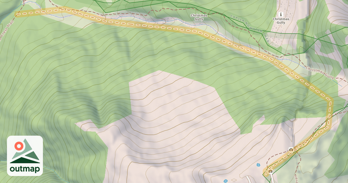 Map of Christmas Gully