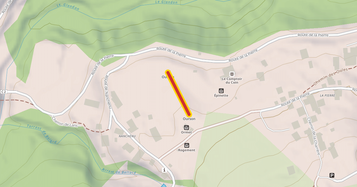 Map preview of Ourson