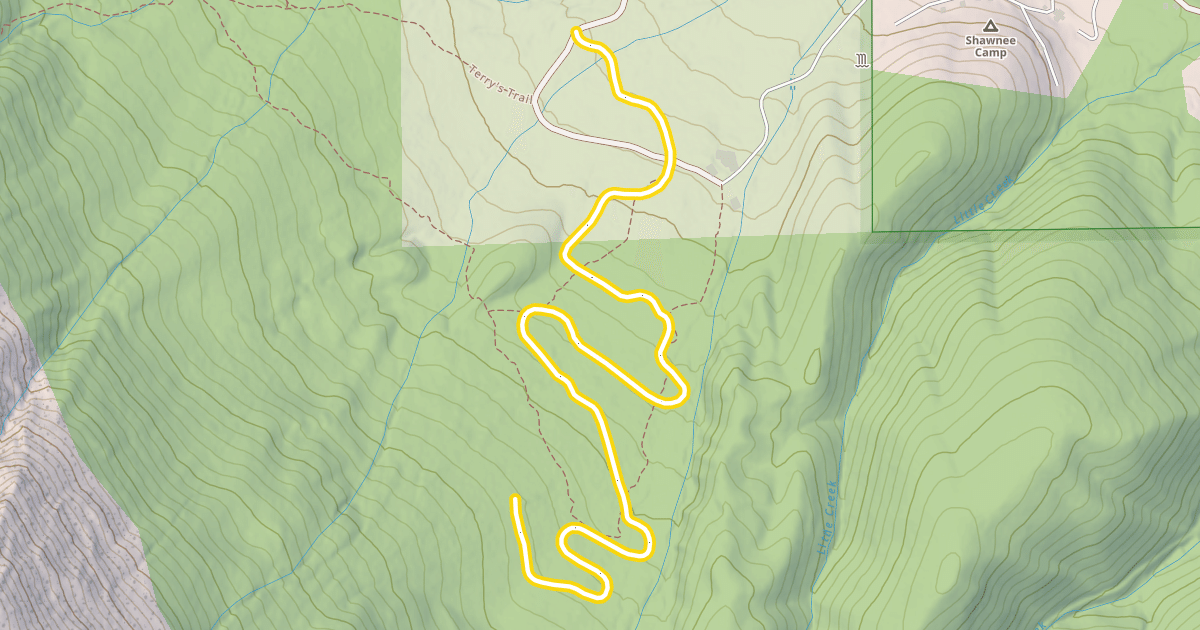 Map preview of Smokies Amble