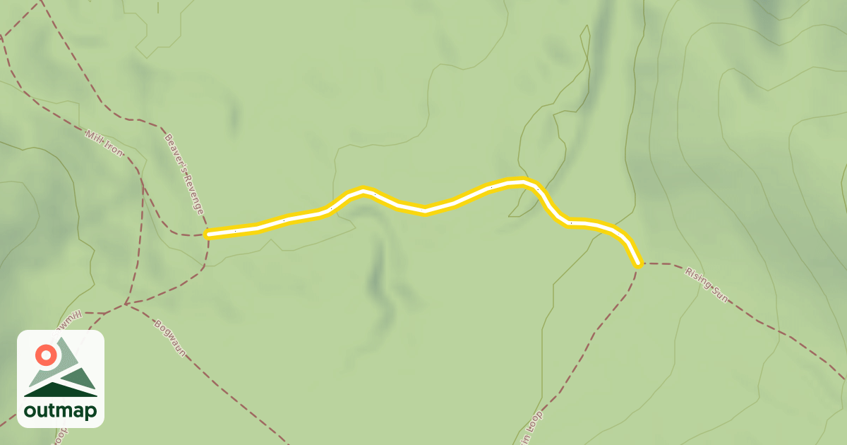 Map of Buckeye Basin Loop