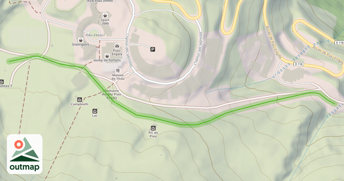 Map of Bd. des skieurs