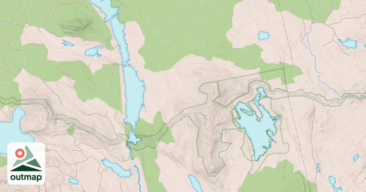 Map of Maine Statewide ATV Trails 112