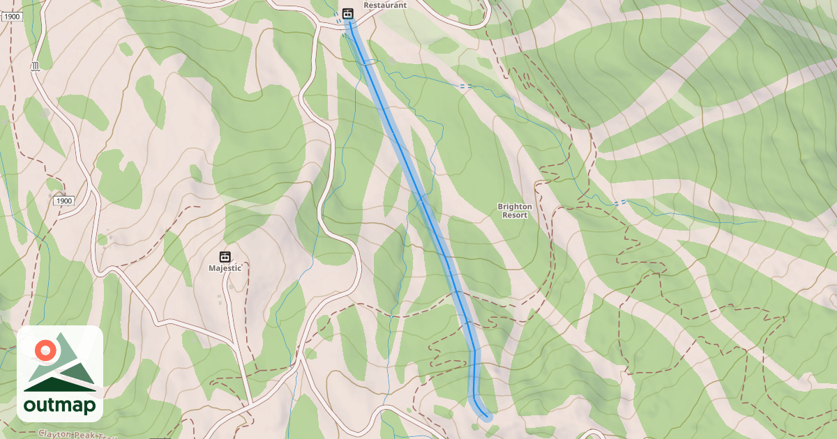 Map of Pine Martin