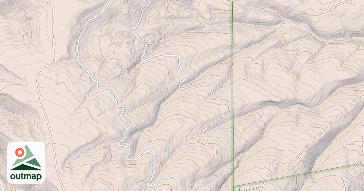 Map of STATE BOUNDARY