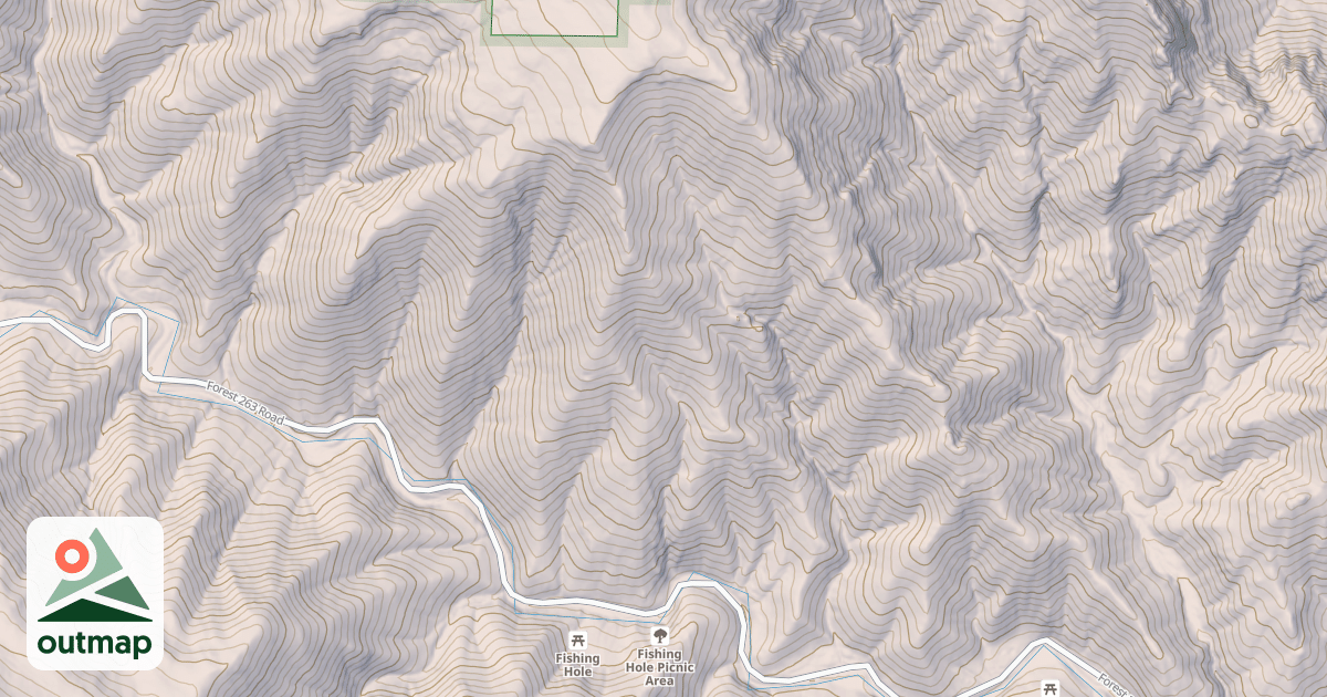 Map of EL CIELO