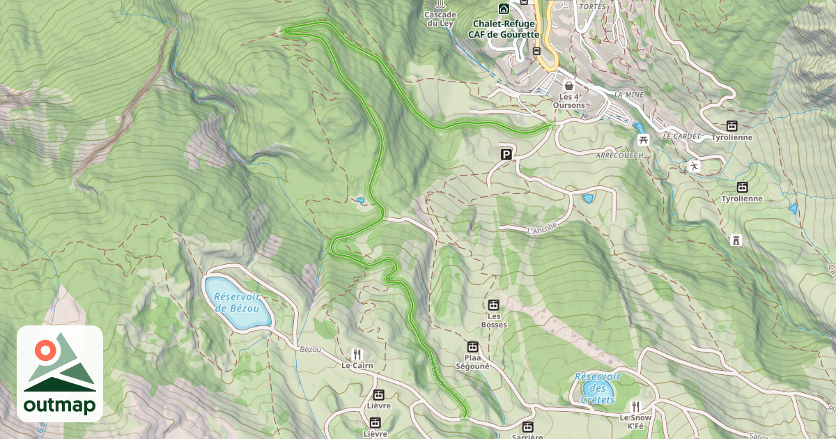 Map of La Balade