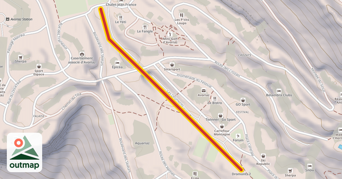 Map of Dromonts 2