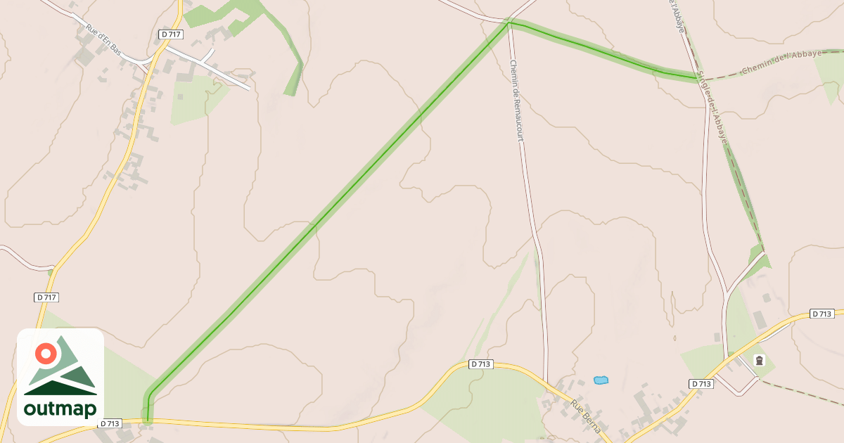 Map of Chemin de la Voie de Wiancourt