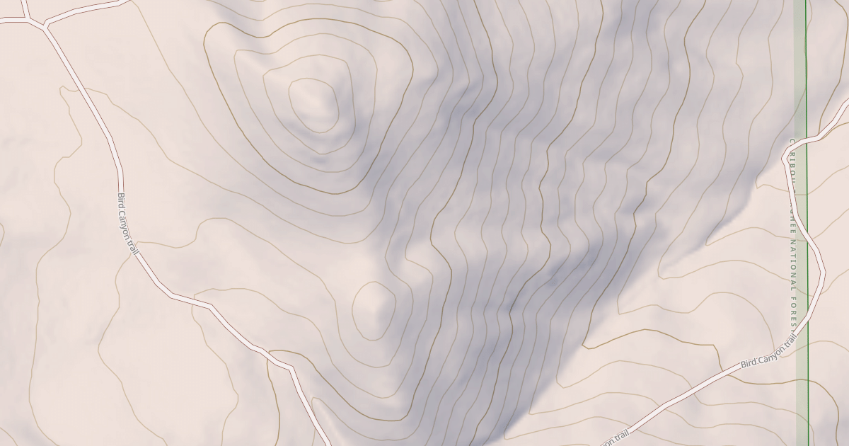 Map preview of BIRD CANYON