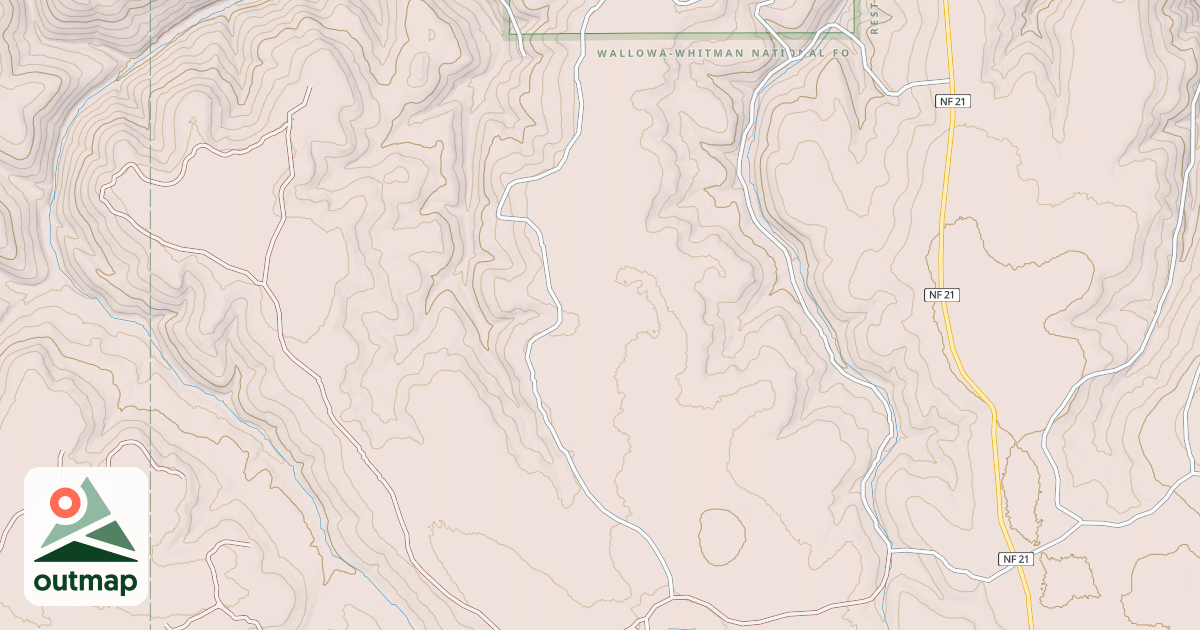 Map of USFS National Forest System Roads {0F2670B2-52EF-4C21-A58C-C7443D6B98A3}