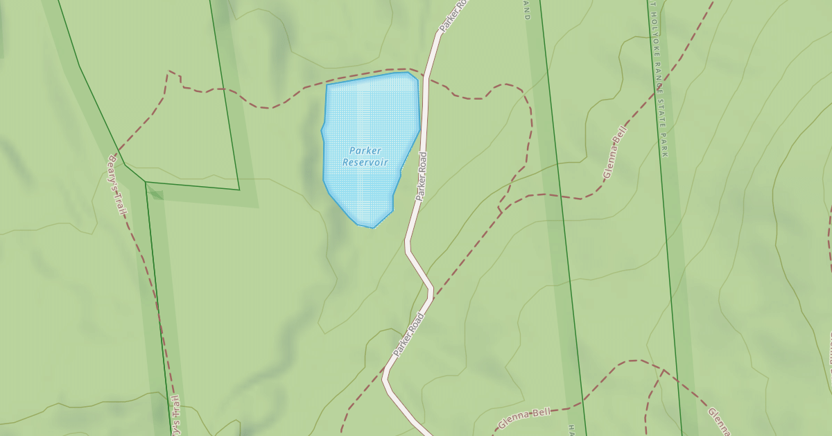 Map preview of Parker Trail