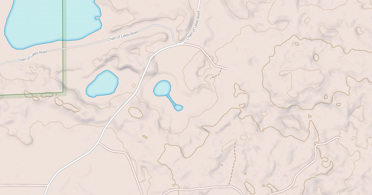 Map preview of Porterfield Lake Motorcycle Trail