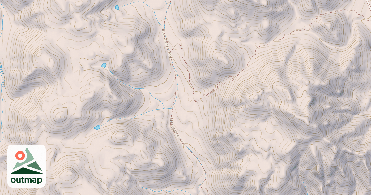 Map of Blm T6035a