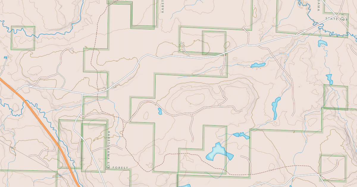 Map preview of David Dill-Arrowhead State Trail