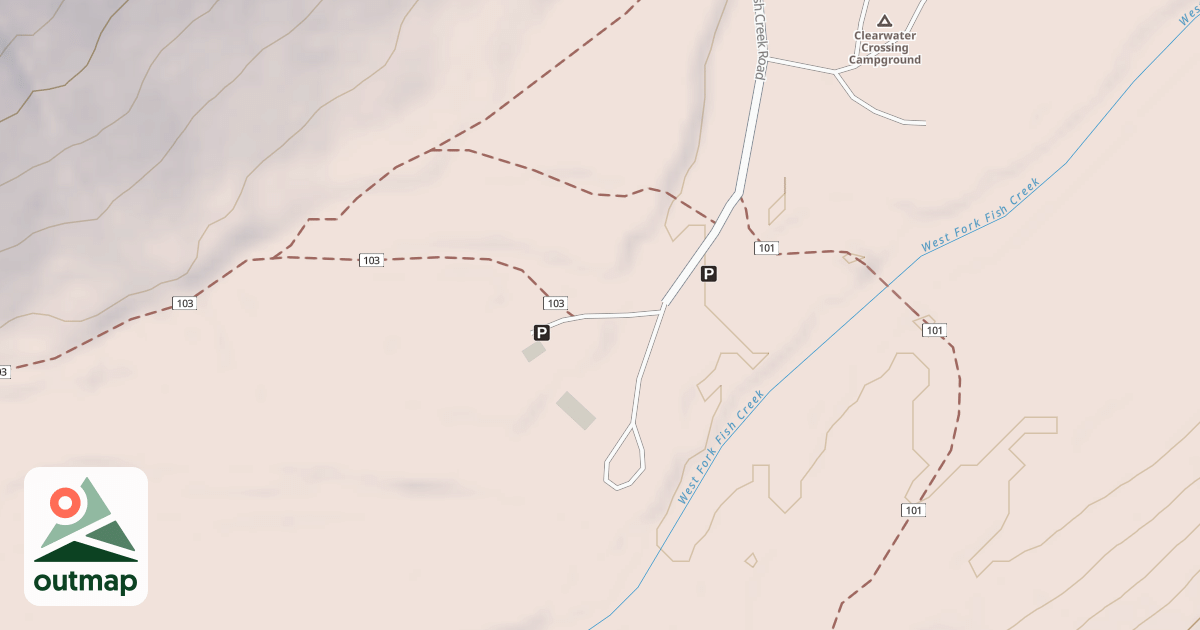 Map of CLEARWATER CROSSING CG - TACK