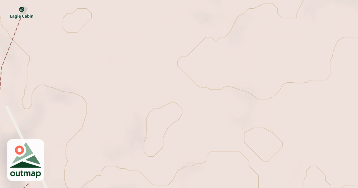 Map of Situk River (Middle Situk Cabi