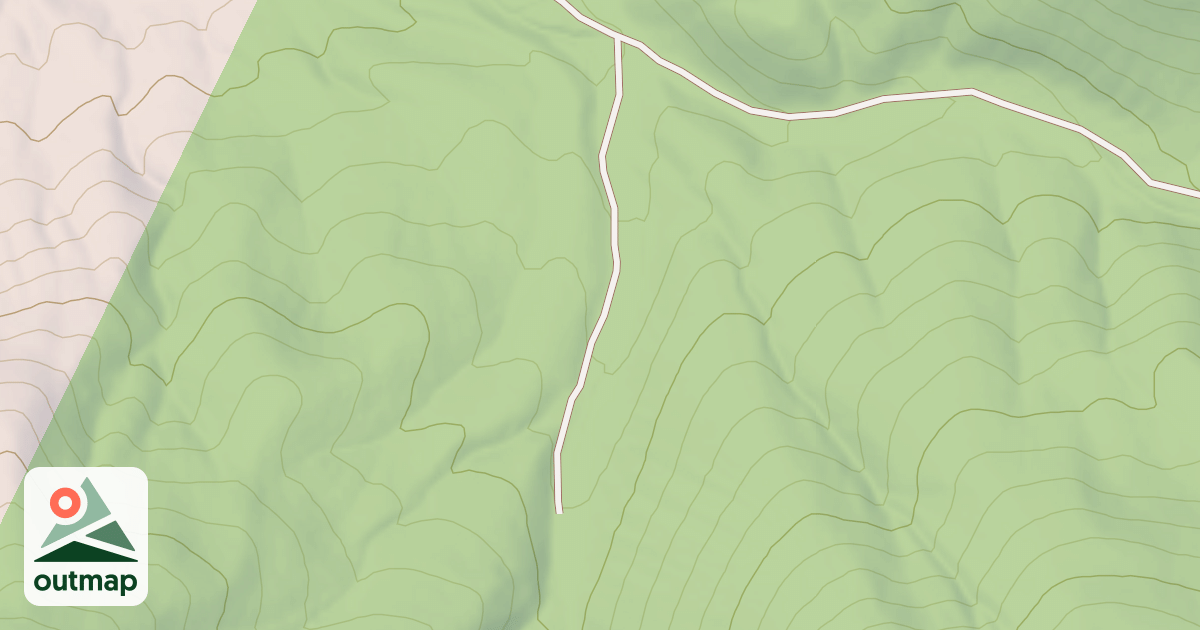 Map of SPENCER SPUR B