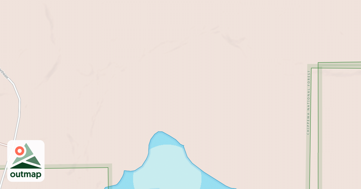 Map of BOAT LANDING ROAD SPUR 2570