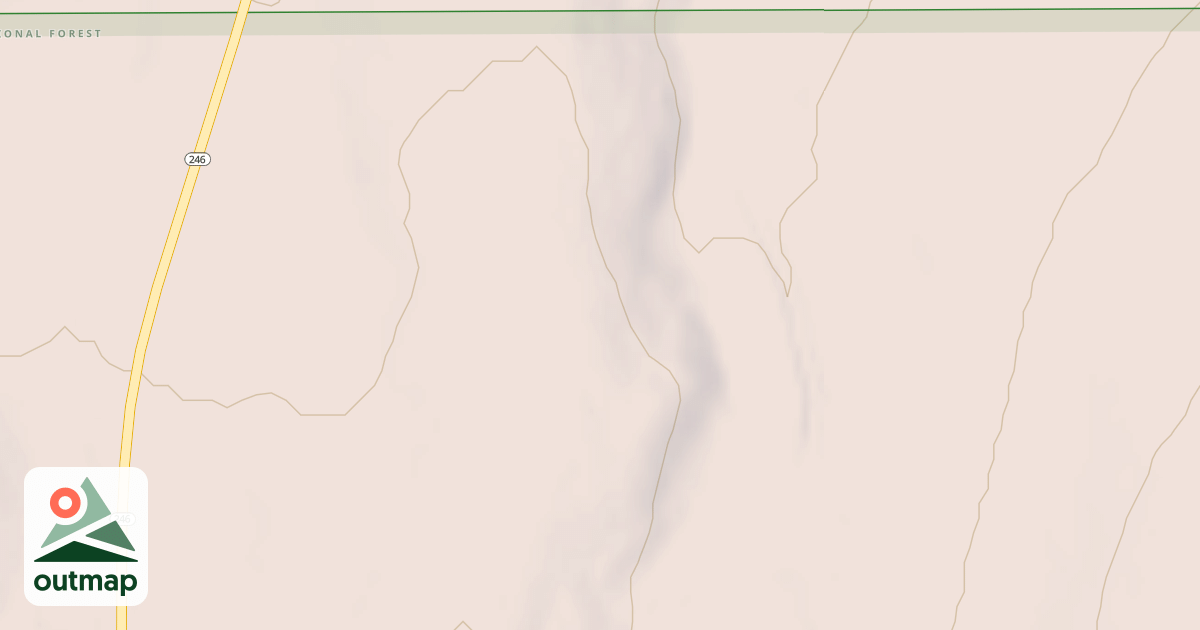 Map of USFS National Forest System Roads {2959C3DD-5397-45FD-B2B7-B68DD38E5F43}