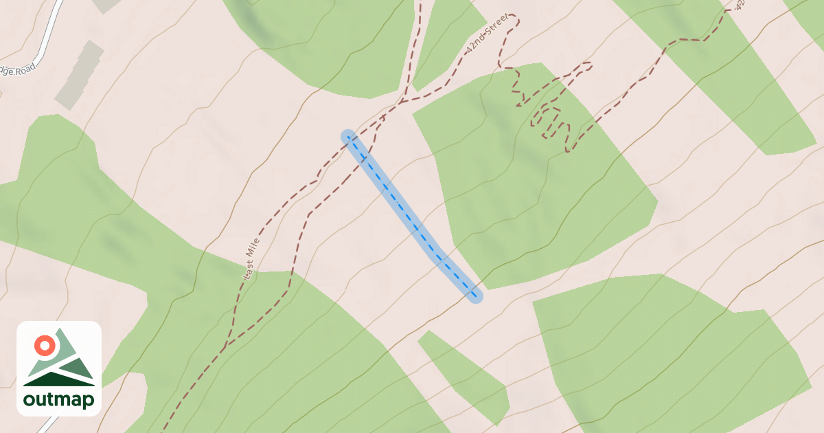 Map of West Slope