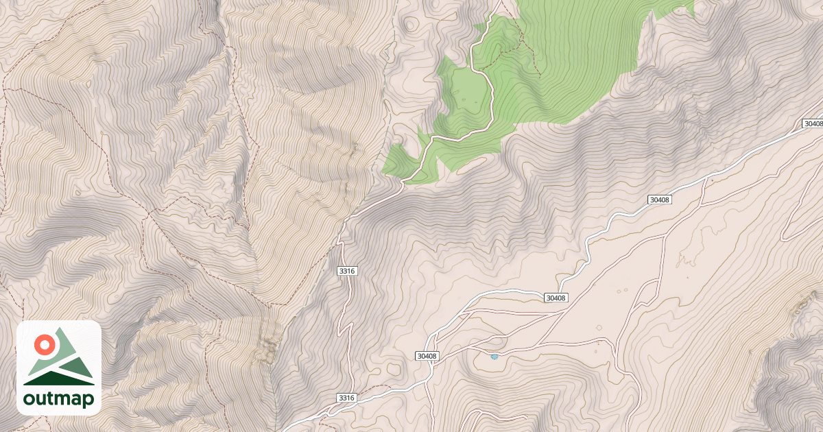 Map of Highline