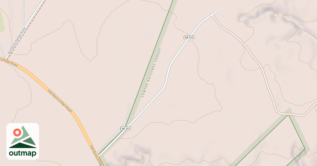 Map of USFS Motor Vehicle Use Map Roads {2F5F5898-009C-44EE-AE88-8F0EF2CE72DE}