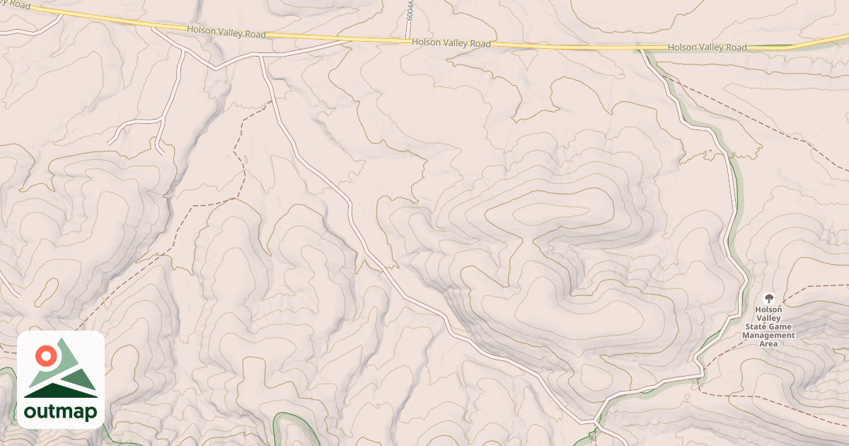 Map of GOLD CREEK