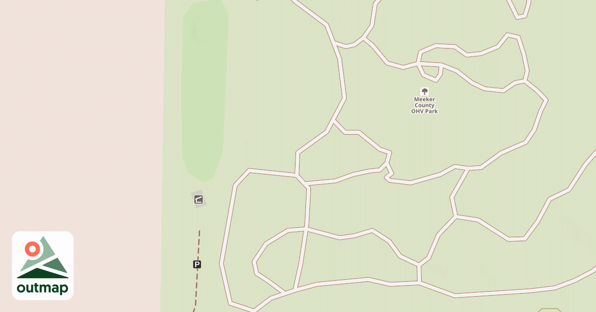 Map of Meeker County ATV/OHM Trails