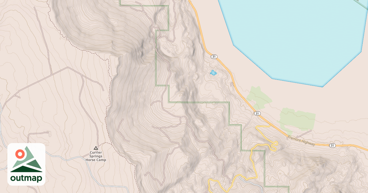 Map of BENNET FLAT