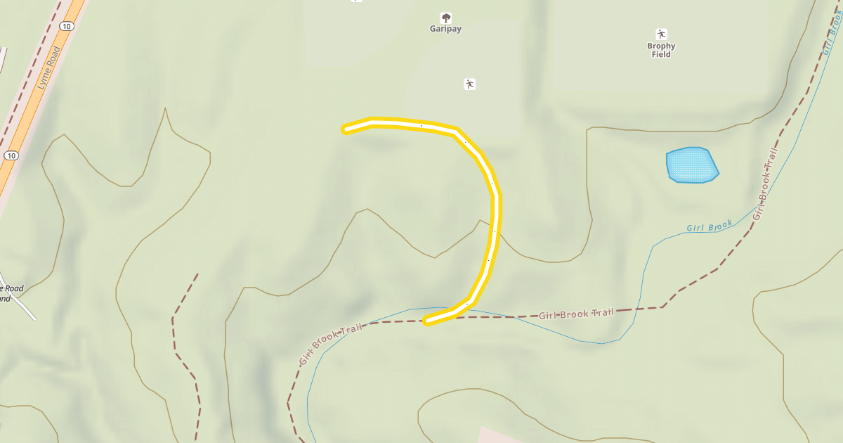 Map preview of Garipay Green Loop