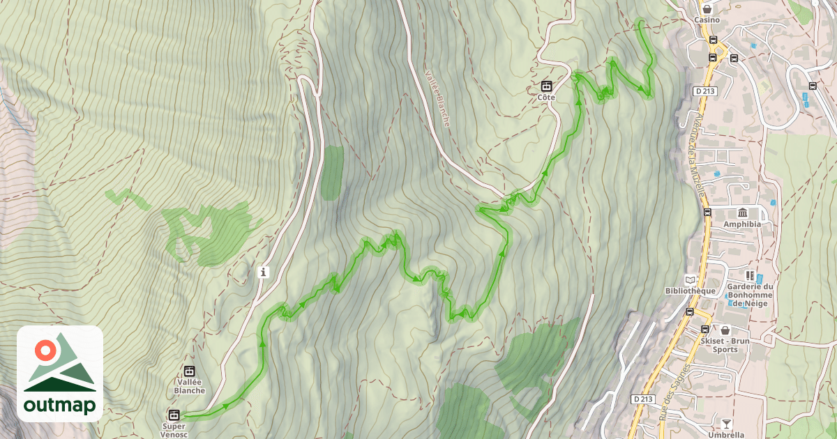 Map of Pied Moutet