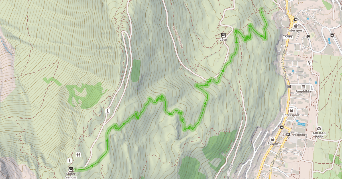 Map preview of Pied Moutet