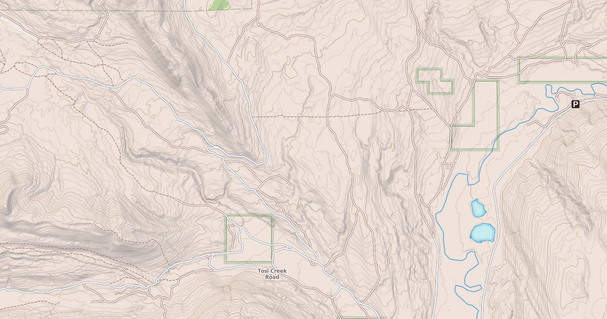 Map preview of BACON RIDGE OFF TRACK