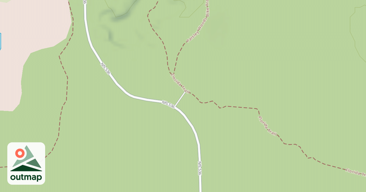 Map of CLEARWATER TRAILHEAD