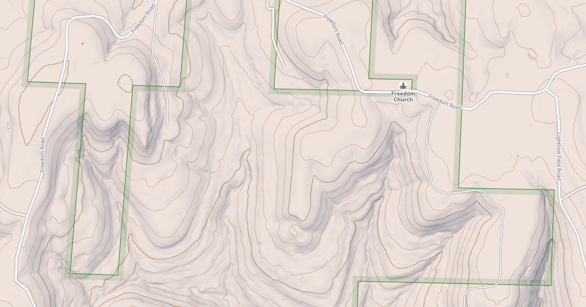 Map preview of USFS National Forest System Roads {6F34BC5E-806F-4142-8471-86390E26C033}