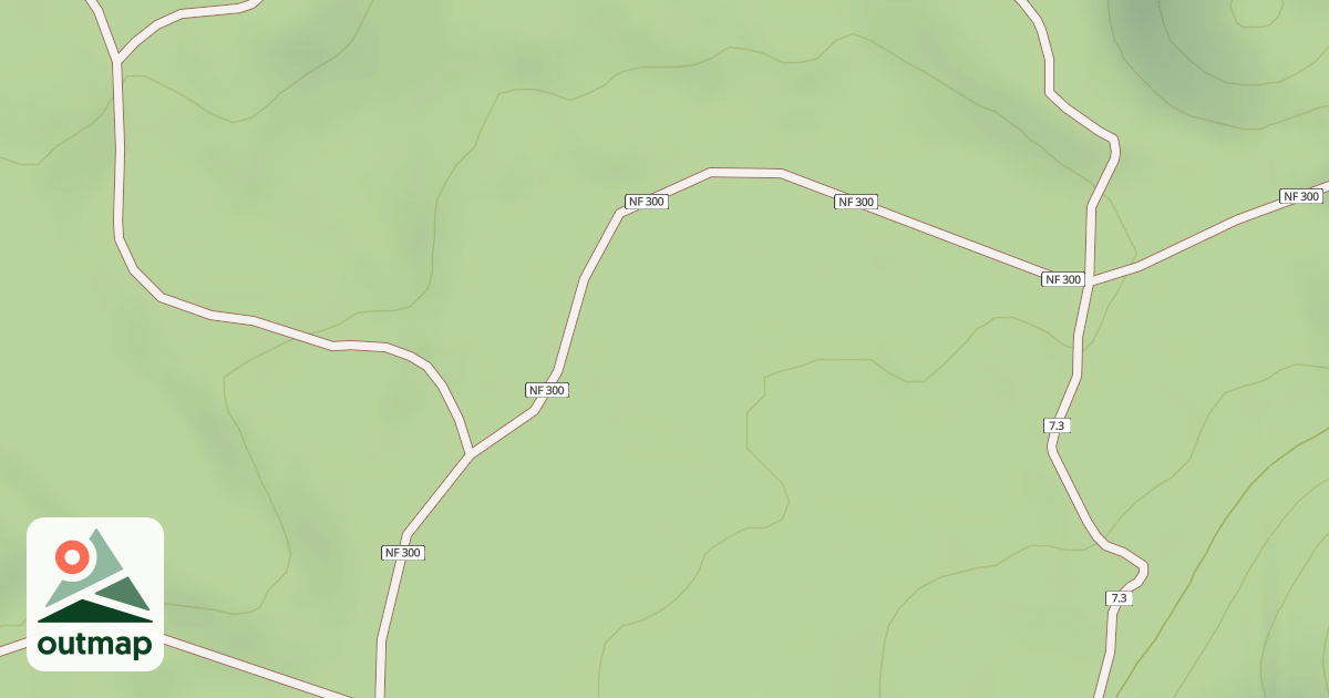 Map of Edison 300 Road