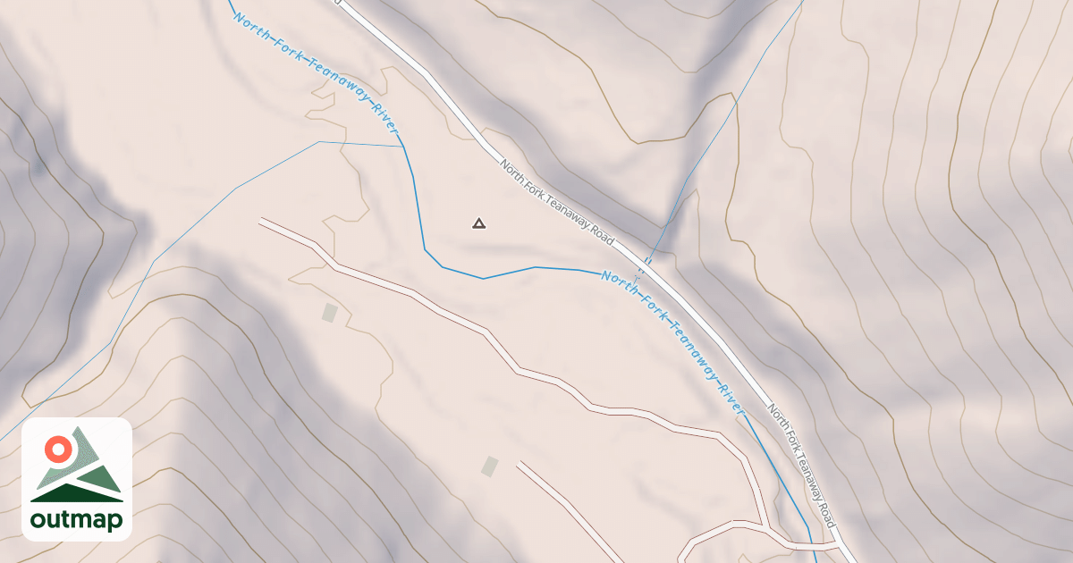 Map of NORTH FORK SUMMER HOMES