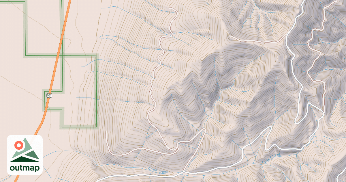 Map of USFS National Forest System Roads {70C2AB7F-E37C-464F-BF25-9B12D61A8437}