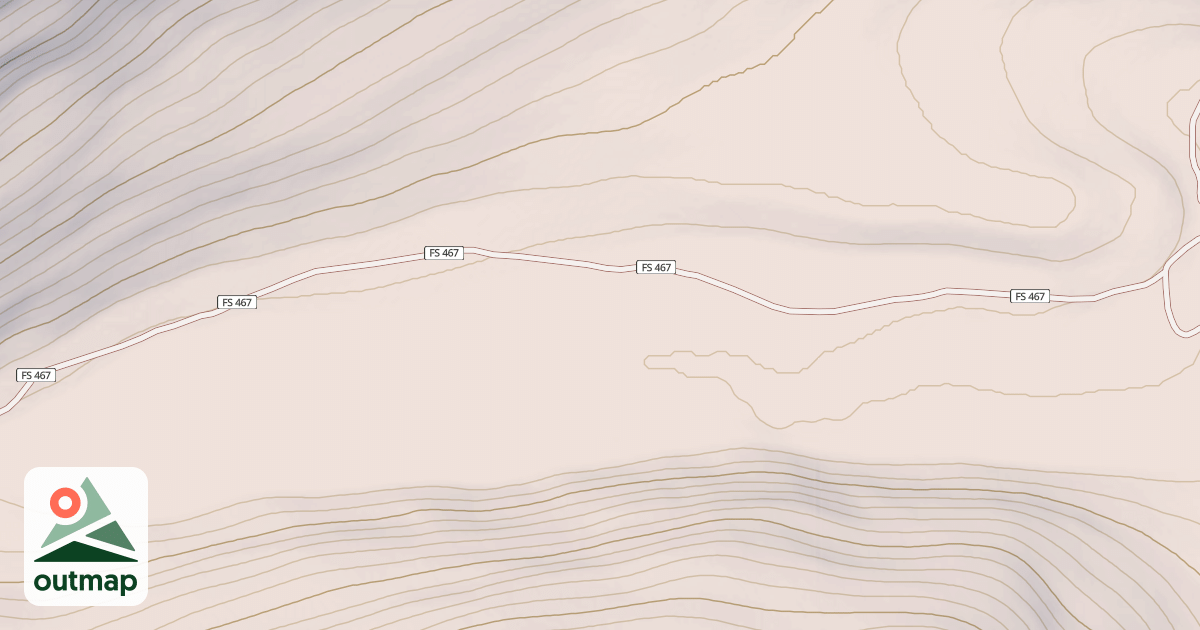Map of CABIN CREEK