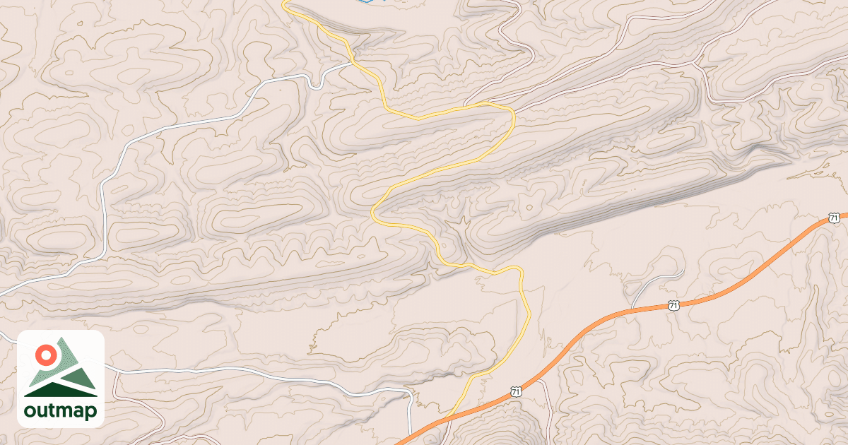 Map of NELLA-WINFIELD