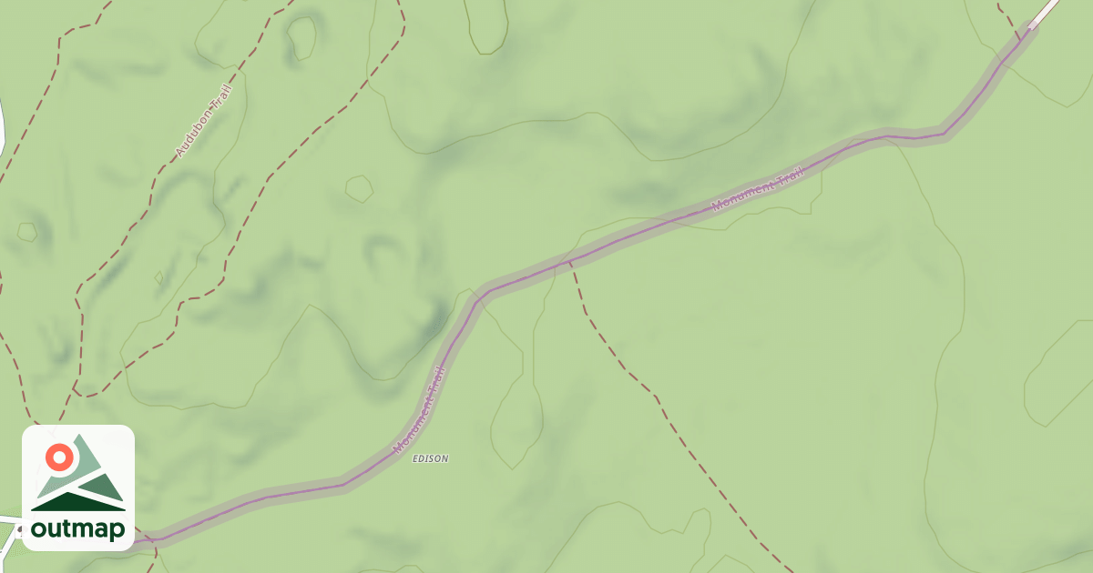 Map of Monument Trail