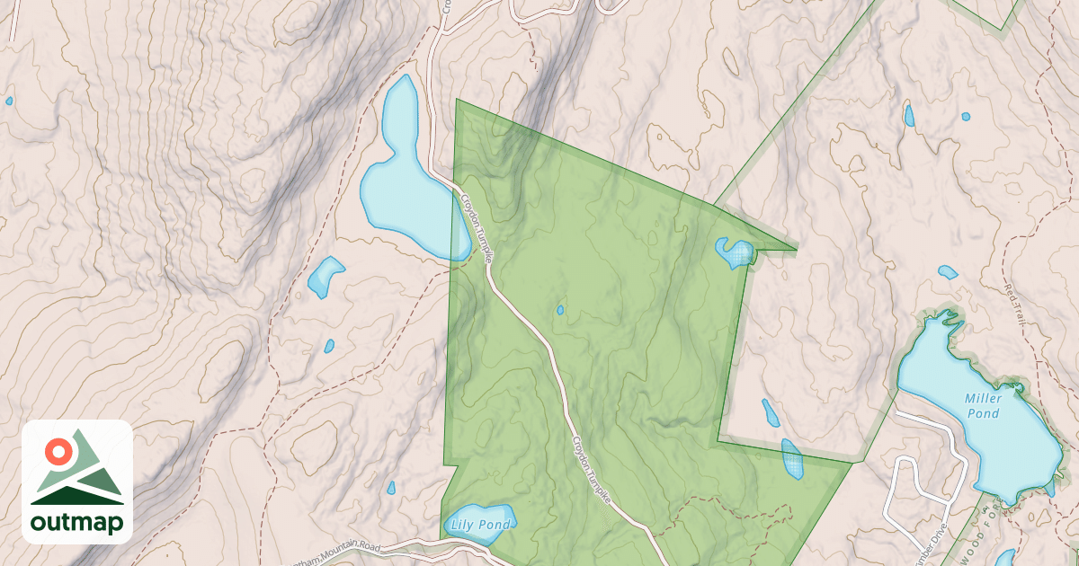 Map of Croydon Tpke
