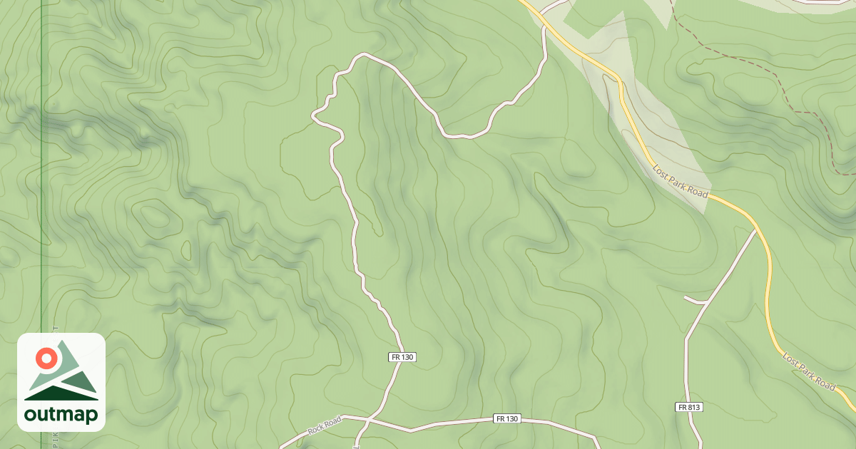 Map of CLARK SPRING