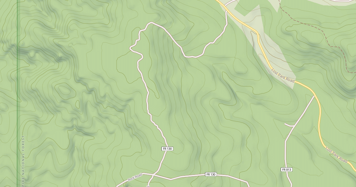 Map preview of CLARK SPRING