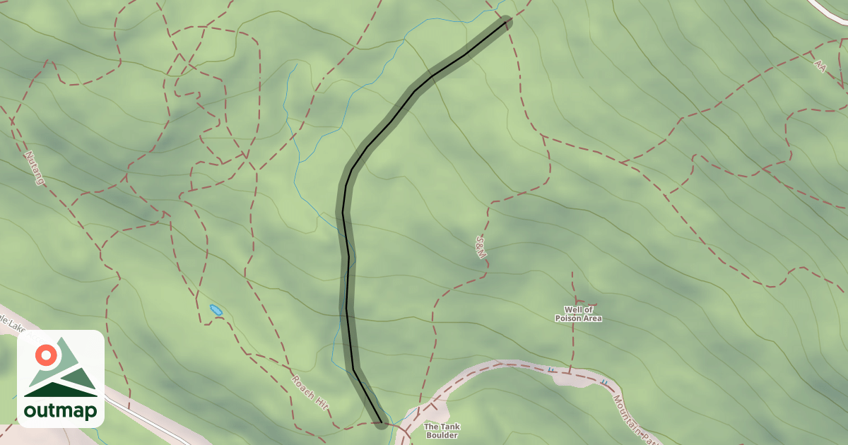Map of Lower Tall Cans