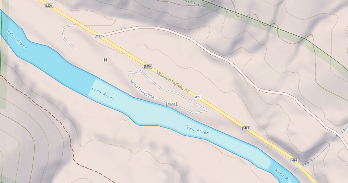 Map preview of CALKINS FLAT-B