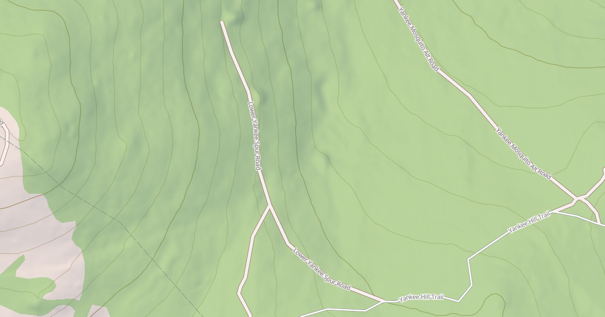 Map preview of LOWER YANKEE SPUR