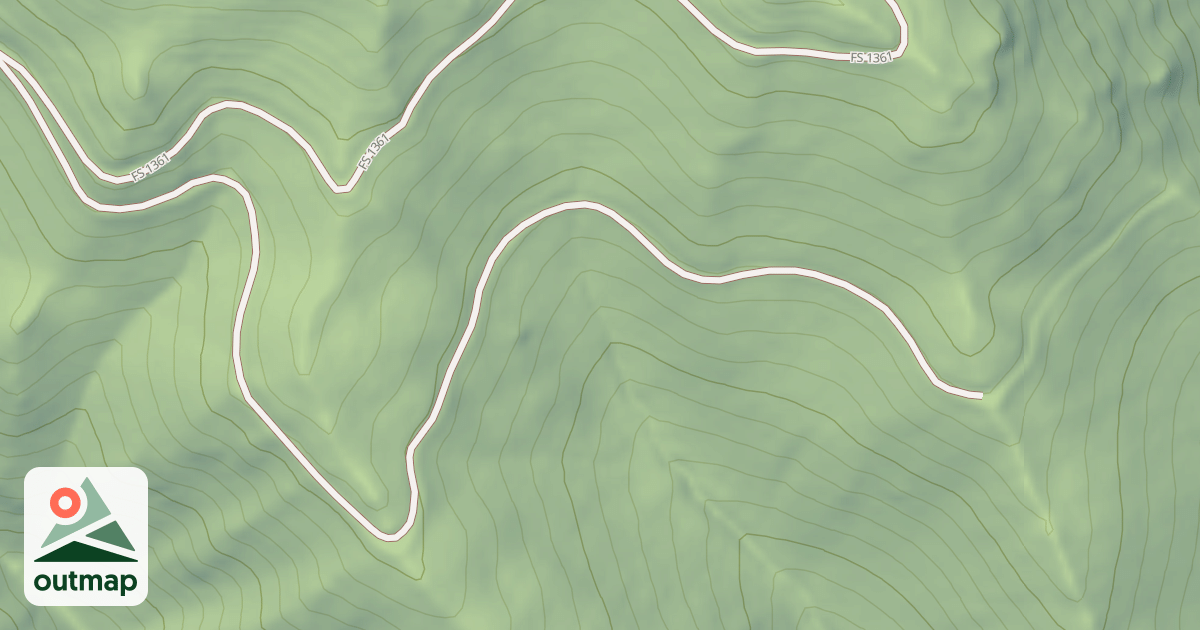 Map of (FDR) DALY CREEK